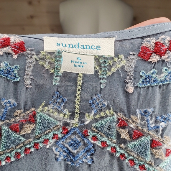 Sundance embroidered tunic dress size small - Picture 3 of 5